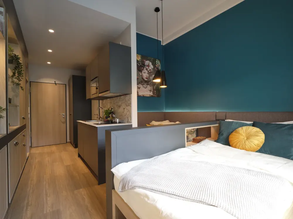 Furnished 1-Room-Business-Apartment (Urban Smart Studio) All-Inclusive Rent