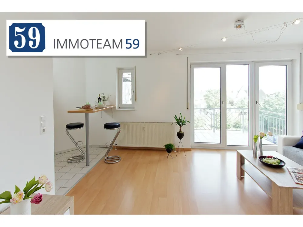 Freundliche Einzimmerwohnung mit Balkon und Tiefgaragenplatz