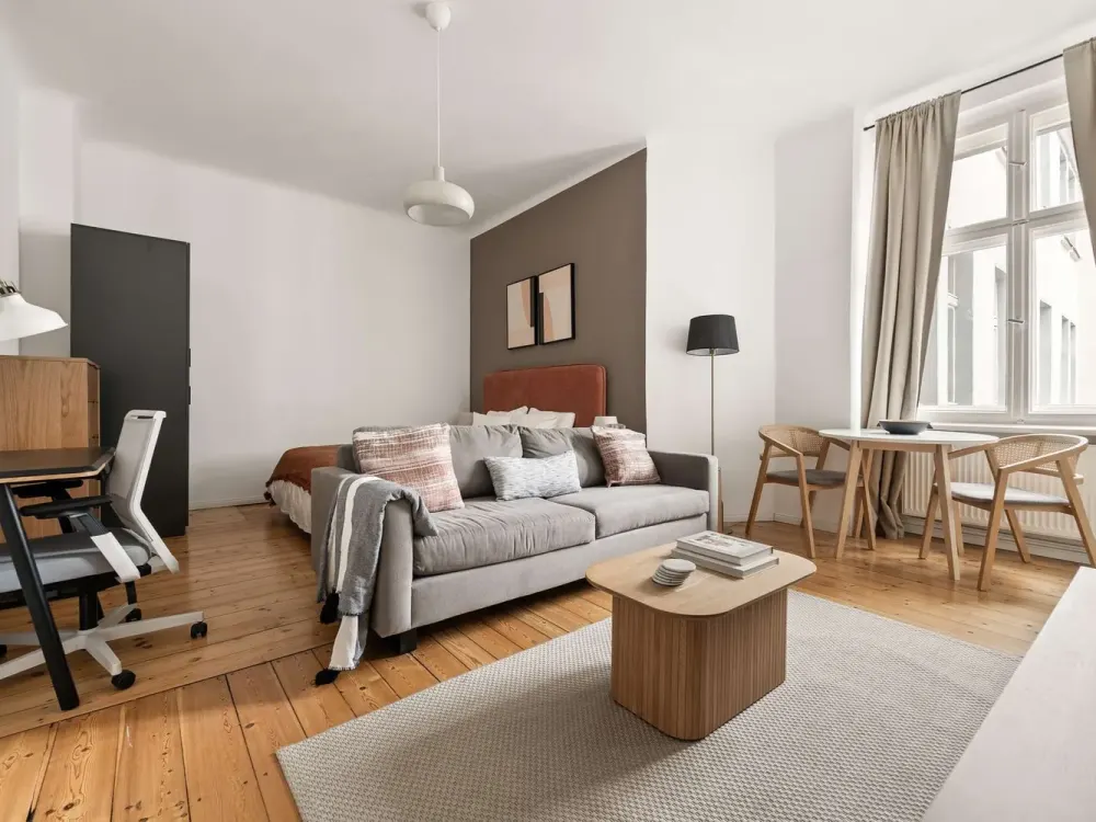 Beeindruckende 1-Zimmer Wohnung in Friedrichshain - voll möbliert