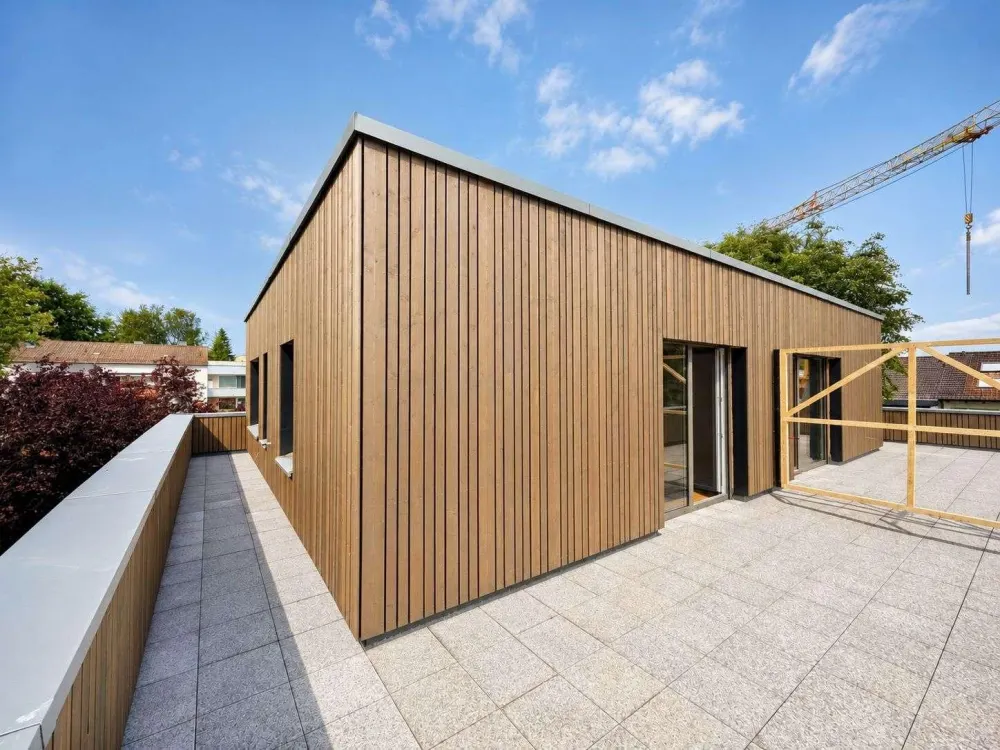 Über den Dächern von Dachau, Neubau Maisonettewohnung mit traumhafter Dachterrasse