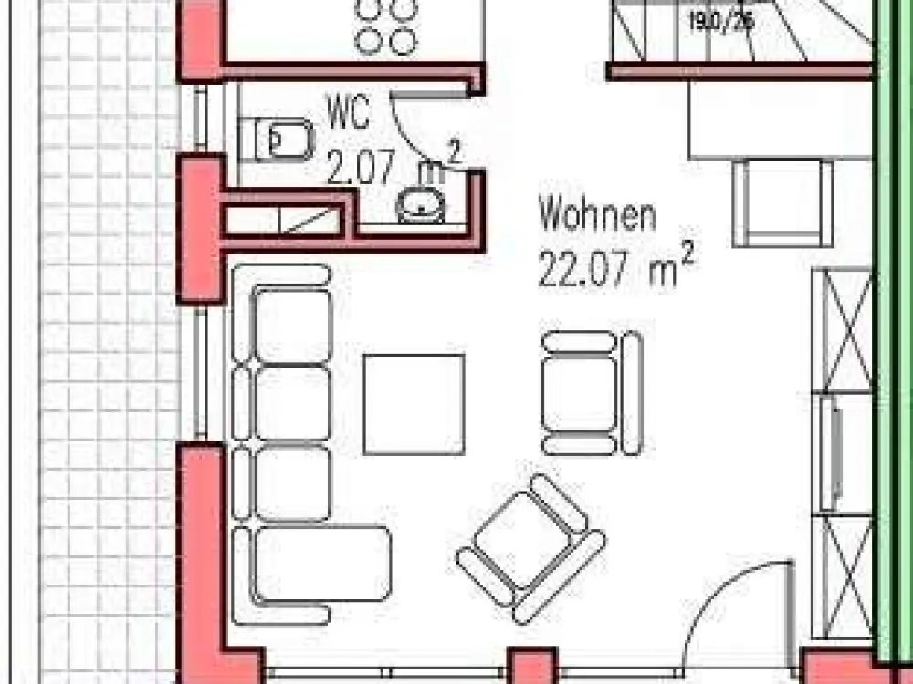 Über den Dächern von Dachau, Neubau Maisonettewohnung mit traumhafter Dachterrasse