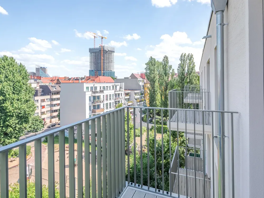 BESICHTIGUNGEN: Mi 9:00 & Fr 16:00 - Stilvolle 1-Zimmer-Wohnung mit Balkon zur unbefristeten Miete