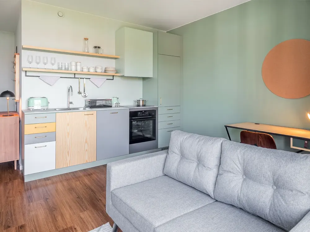 BESICHTIGUNGEN: Mi 9:00 & Fr 16:00 - Stilvolle 1-Zimmer-Wohnung mit Balkon zur unbefristeten Miete