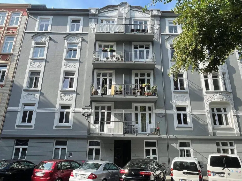 Rotherbaum: 3-Zi.-Altbau in Uninähe - Wohnbüro / Praxis / Atelier, WG möglich