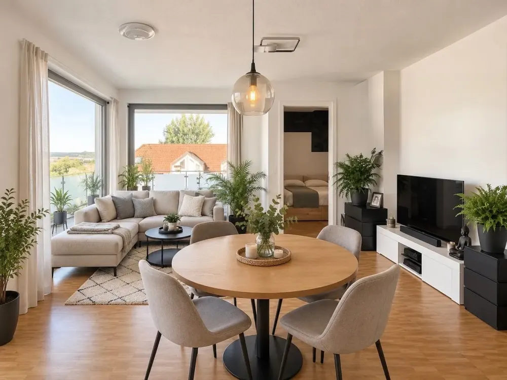 Dachgeschoss-Wohnung mit Dachterrasse, Aufzug und Tiefgarage