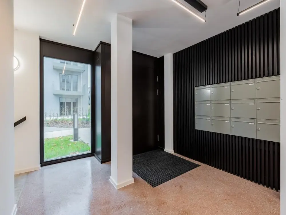 2-Zimmer-Mietwohnung, 46,67 m², 1. OG, EBK, Balkon, Fahrstuhl, Tiefgarage, Keller, Kladow