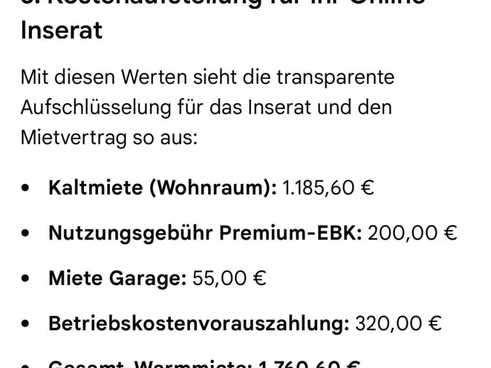 3 Zimmer Wohnung mit Garten, Garage, EBK und Keller auf 114qm