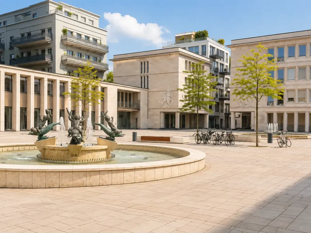 4-Zimmer-Luxus im Gerling Quartier, Möbliert, Concierge, Security, Kurz-/Langzeit, sofort frei