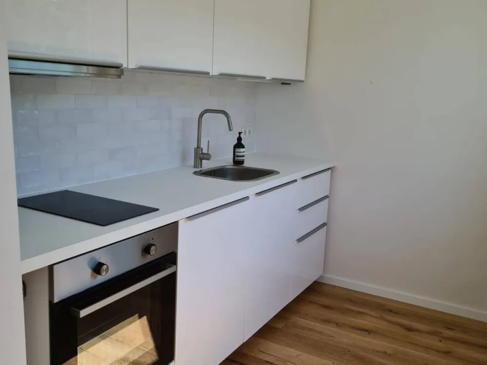 Completely Renovated Centrally Located 2-Room Apartment with Large Balcony