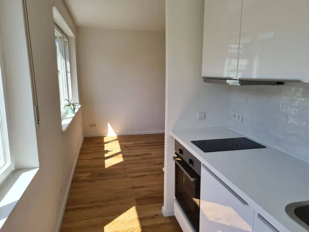 Completely Renovated Centrally Located 2-Room Apartment with Large Balcony