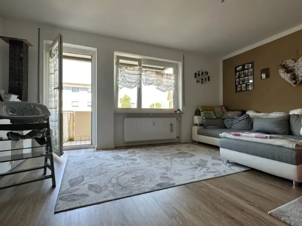 3-Raum-EG-Wohnung in Aeschach mit Sonnigem Balkon