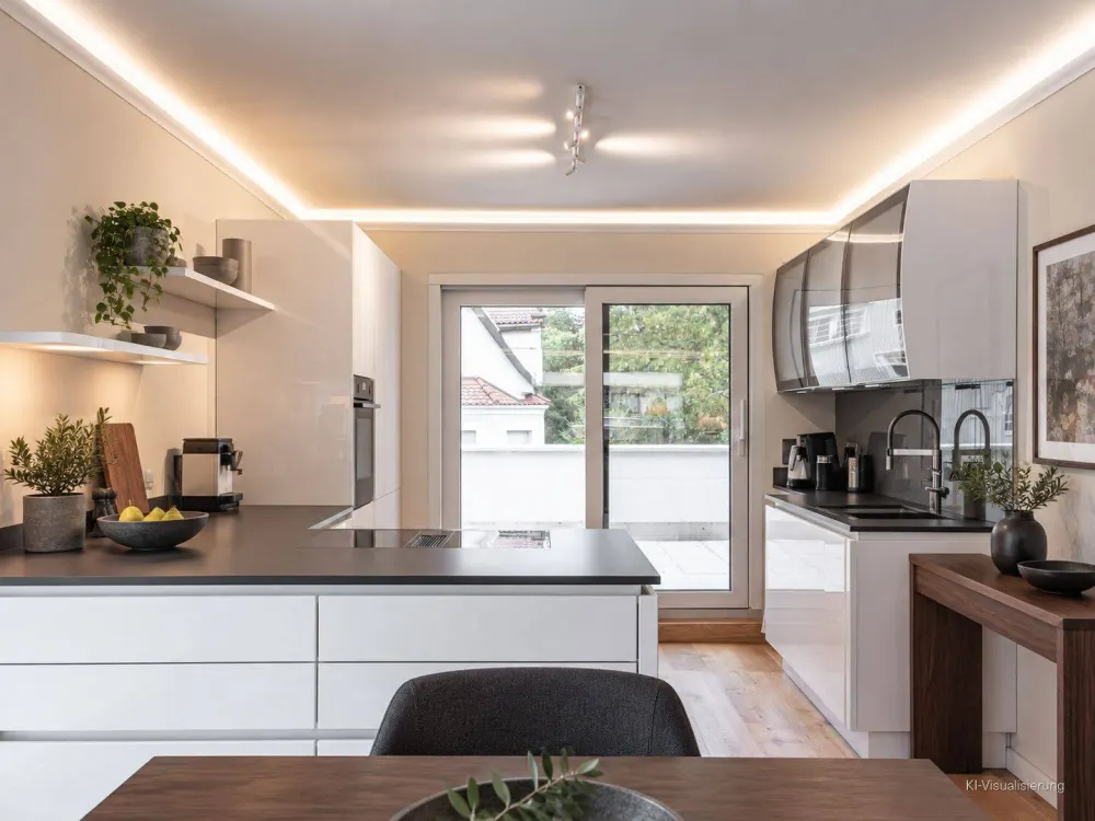 Living on Prinz-Ludwigs-Höhe. Penthouse apartment for special demands.