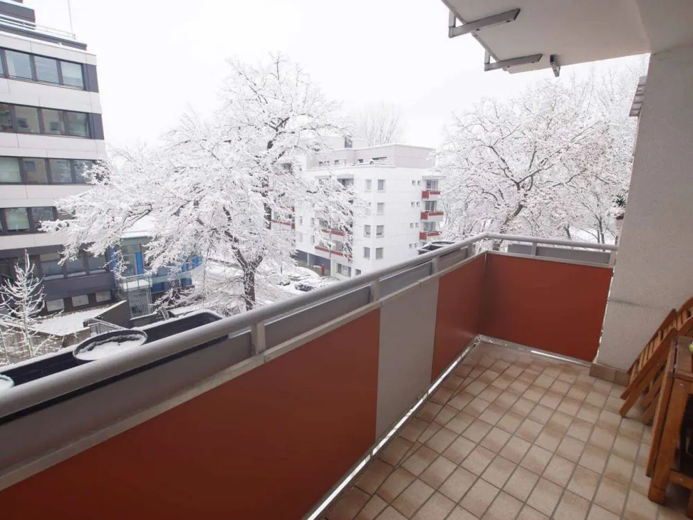 Sonnige Balkonwohnung mit Blick auf die Wöhrder Wiese