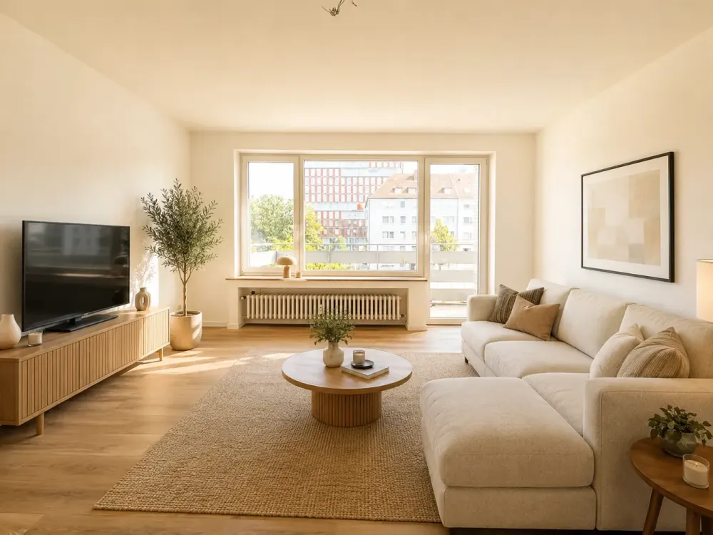 Freshly Renovated 3-Room Apartment Including Kitchen in Düsseldorf-Golzheim