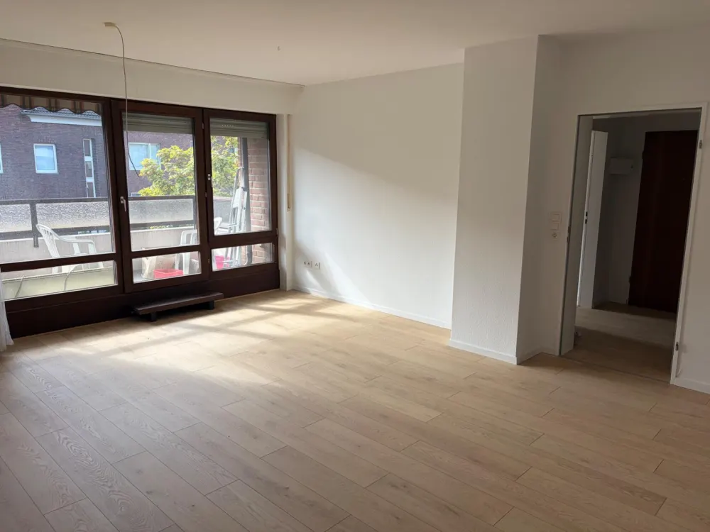 D´dorf Flehe: Wohnung 3 Zi, Kü, Bad, WC, Balkon, Keller