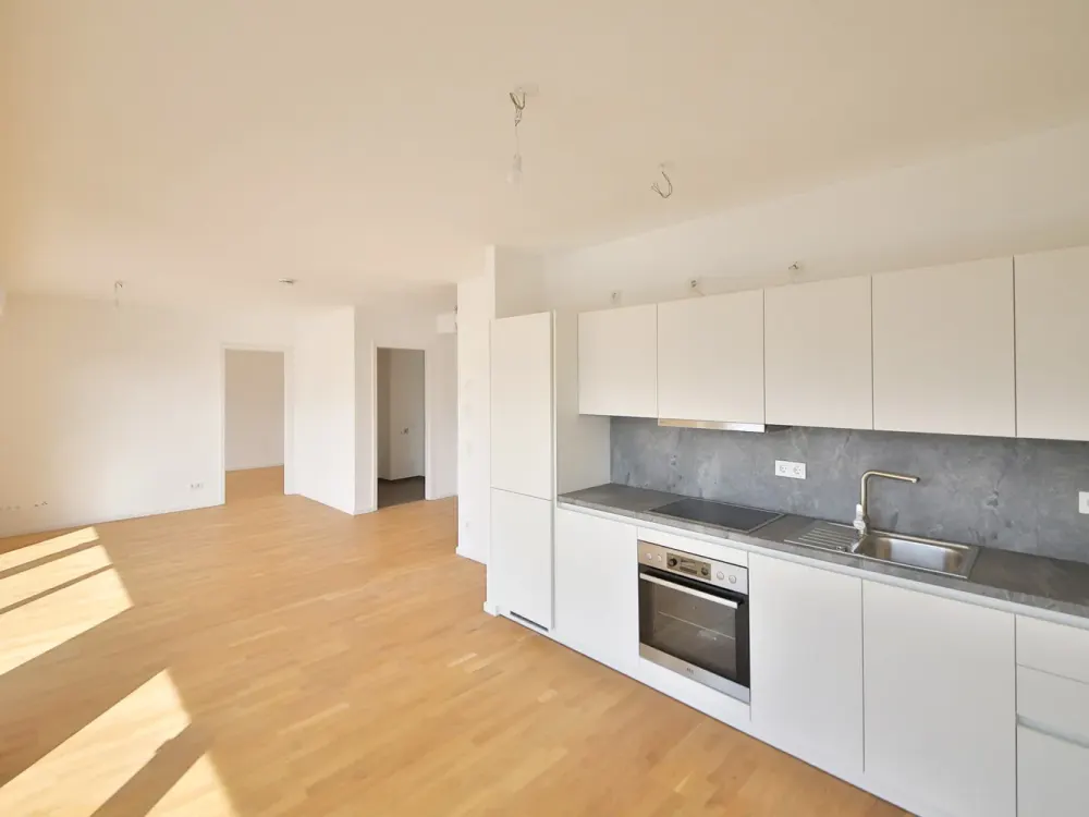 Neubau Erstbezug: 2-Zimmer Wohnung mit Sonnenbalkon