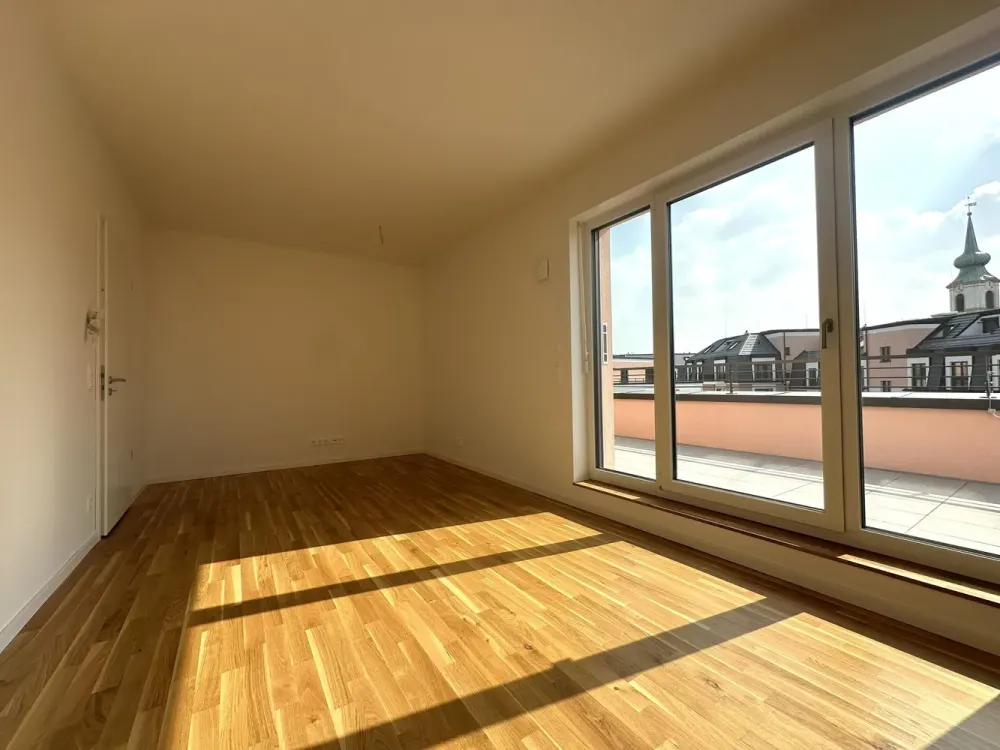 First Occupancy Large 2-Room Apartment with Terrace in Dresden-Friedrichstadt