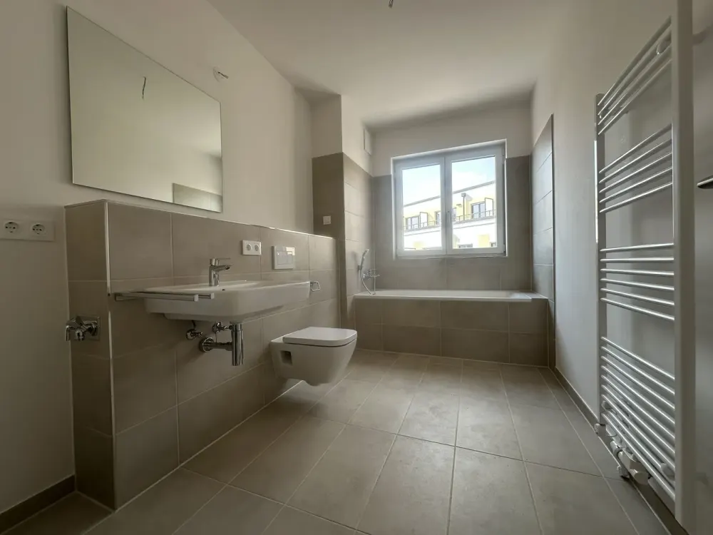 First Occupancy Large 2-Room Apartment with Terrace in Dresden-Friedrichstadt