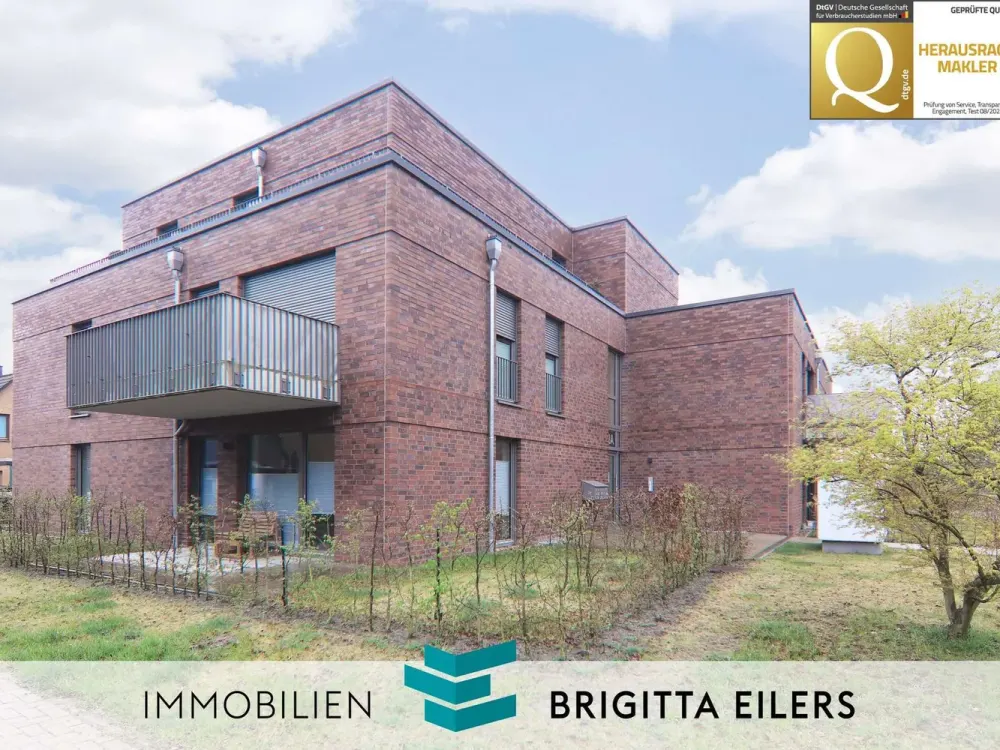 Moderne Erdgeschosswohnung mit Terrasse u. Gartenanteil in beliebter Lage von Achim-Bierden