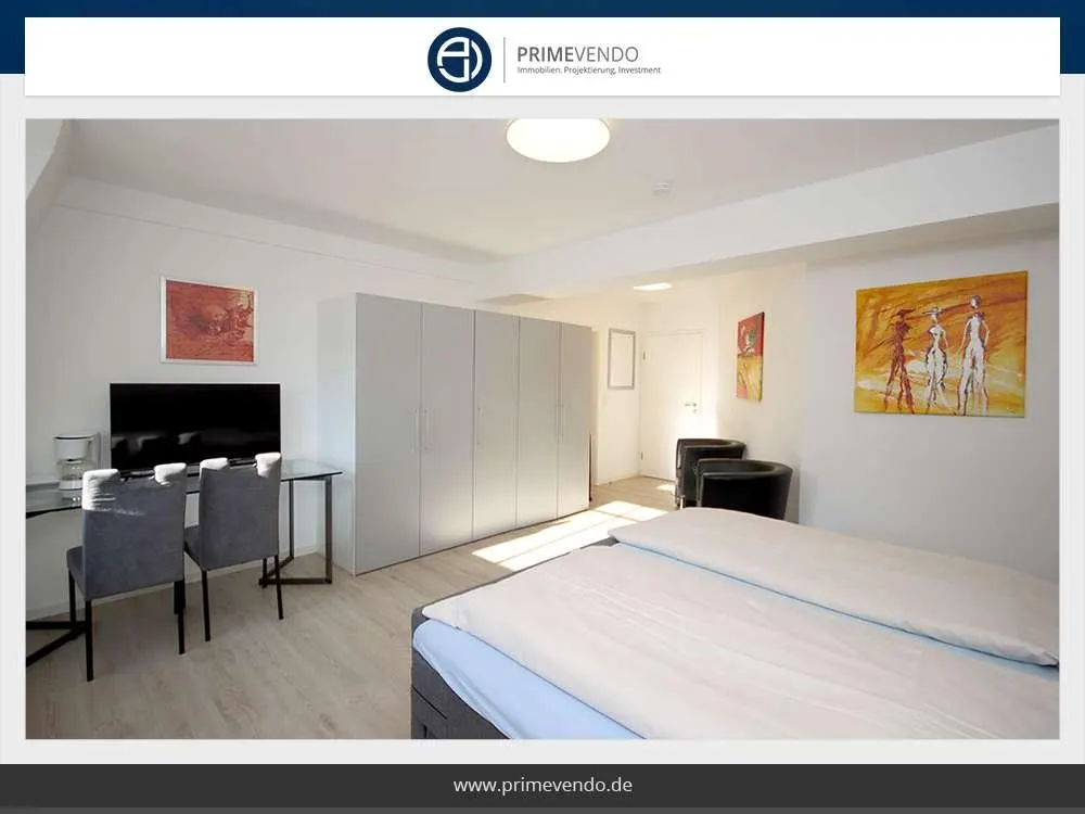 Apartment inkl. Küche, Möbel, Bad, Internet, Smart-TV, Reinigungsservice