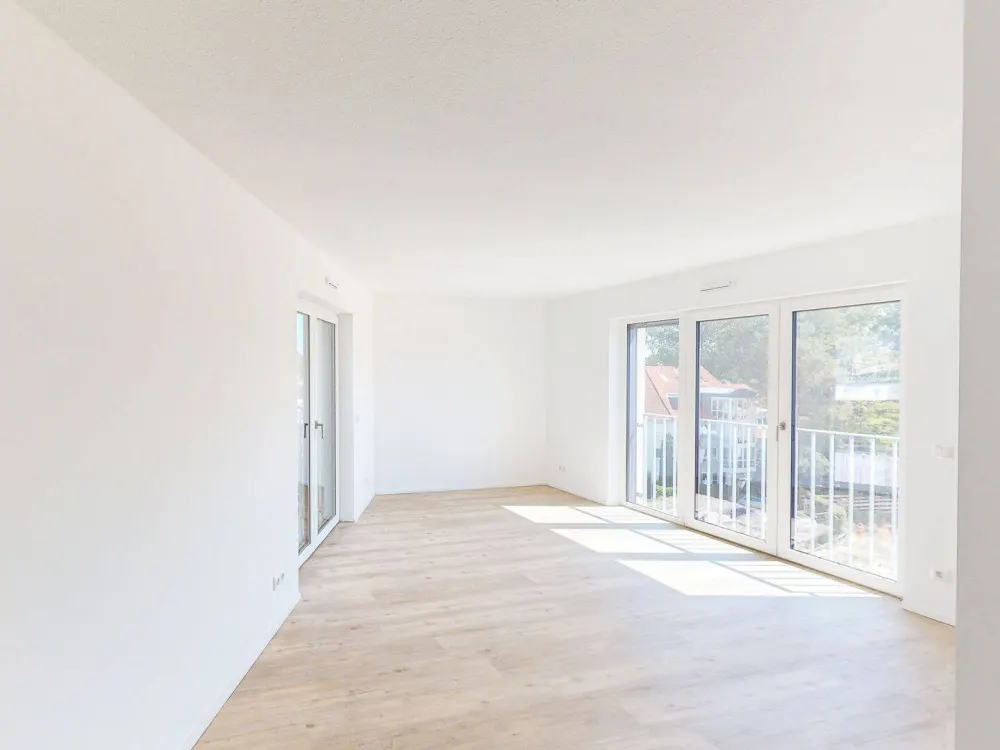Perfekt für Paare: 3 Zimmer mit Balkon