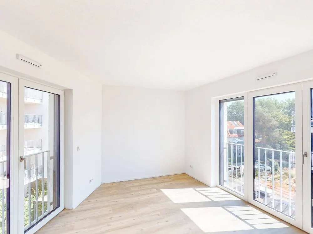 Perfekt für Paare: 3 Zimmer mit Balkon