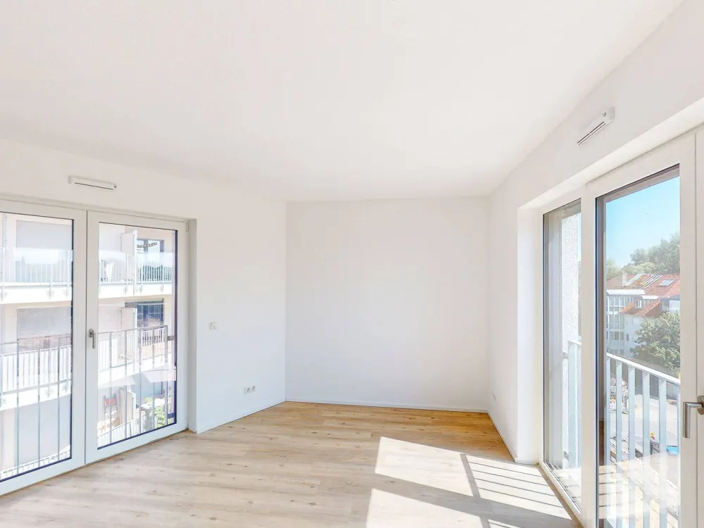Perfekt für Paare: 3 Zimmer mit Balkon