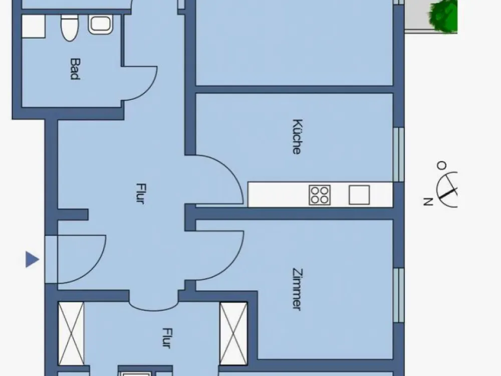 Gepflegte Vierzimmerwohnung in Ramersdorf