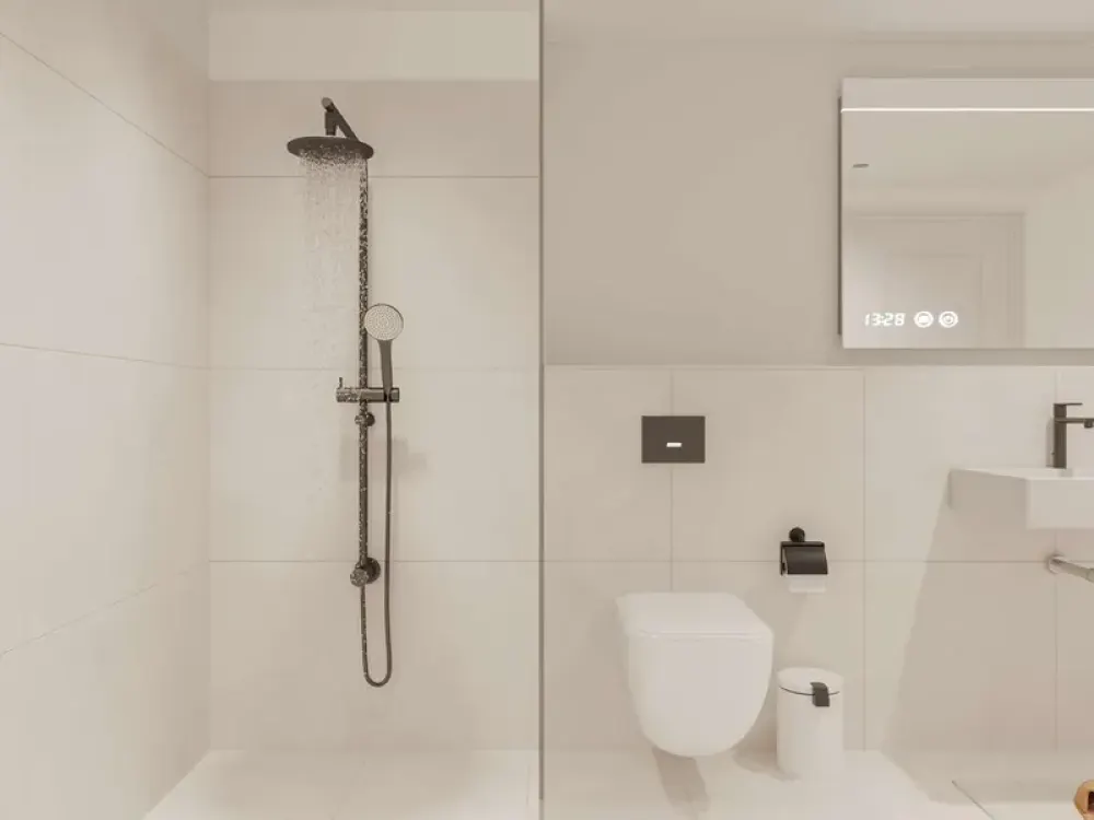 2-Zimmer-Neubauwohnung mit Balkon, stilvoll und komfortabel wohnen