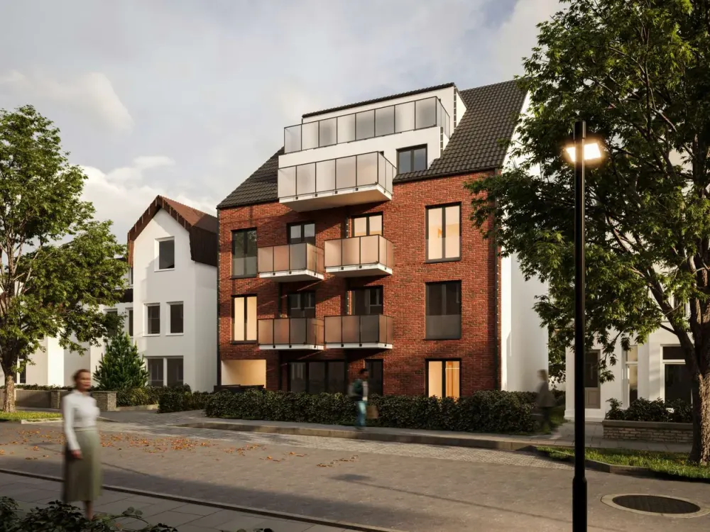 2-Zimmer-Neubauwohnung mit Balkon, stilvoll und komfortabel wohnen