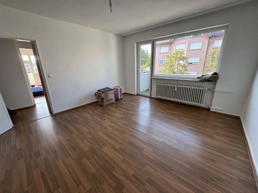 Lichtdurchflutete 2-Zimmer-Wohnung mit zwei Balkonen