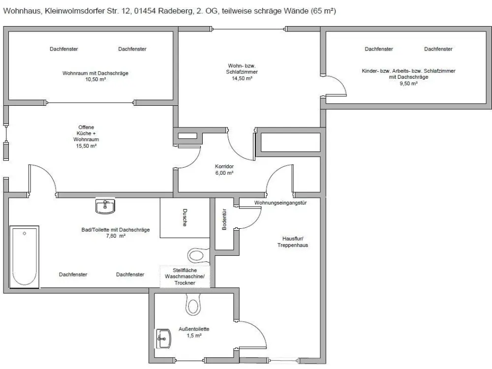 - Erstbezug - Komplett neu modernisierte Dachgeschosswohnung