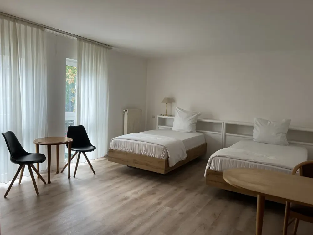2-Personen-Apartment | Alles inklusive | U6 direkt nach Frankfurt