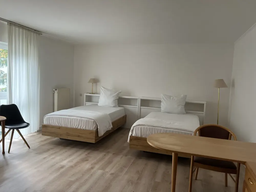 2-Personen-Apartment | Alles inklusive | U6 direkt nach Frankfurt