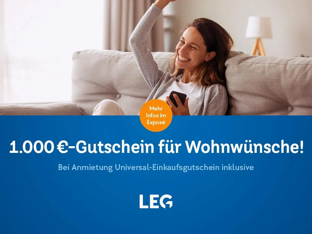 متاح قريباً! شقة مشرقة من 3 غرف مع مكافأة تجديد 1000 يورو!!!
