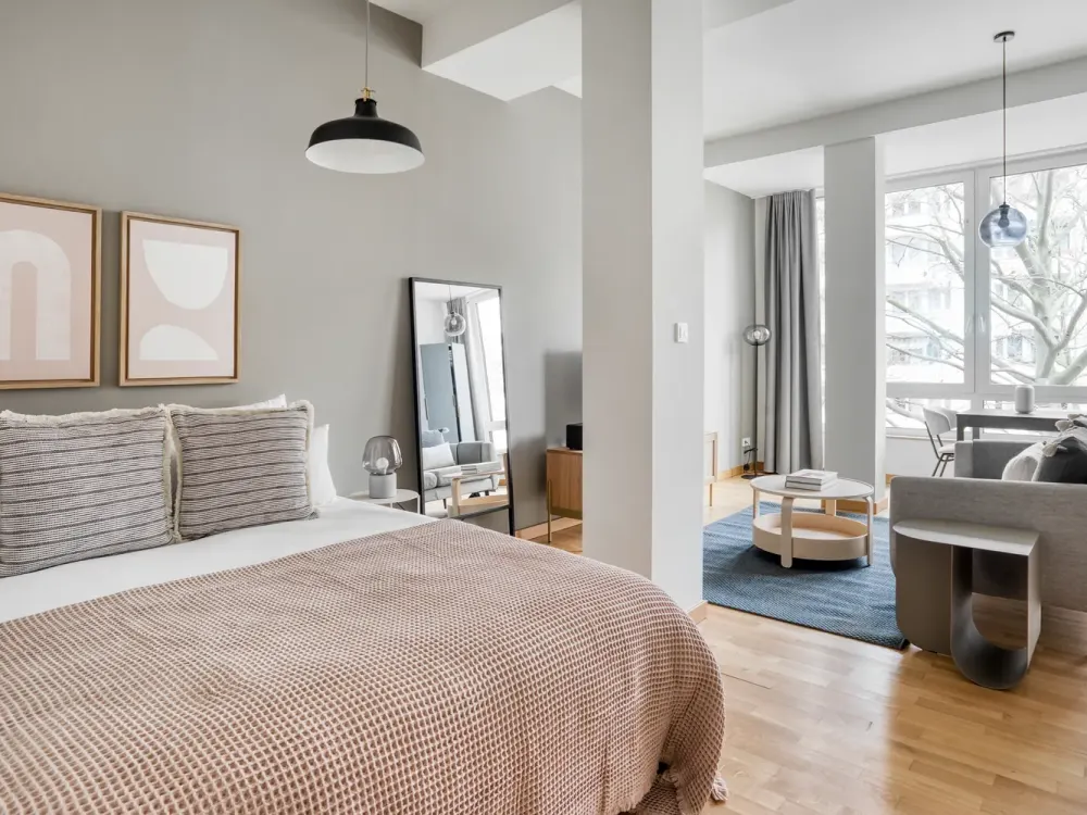 Möbliertes 1-Zimmer-Apartment nahe KaDeWe, City-West
