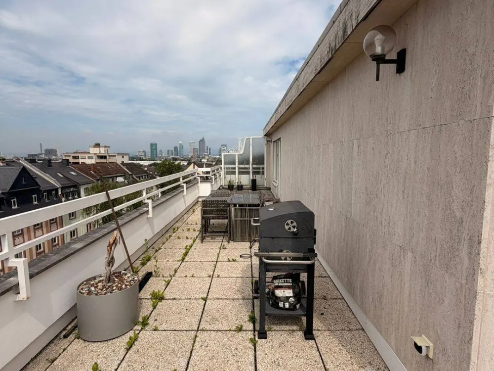 Exklusives Penthouse mit traumhafter Dachterrasse in Sachsenhausen