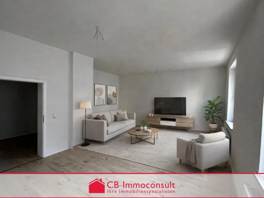 Schöne modernisierte EG-Wohnung in zentraler Lage mit eigenem Gartenbereich und Balkon