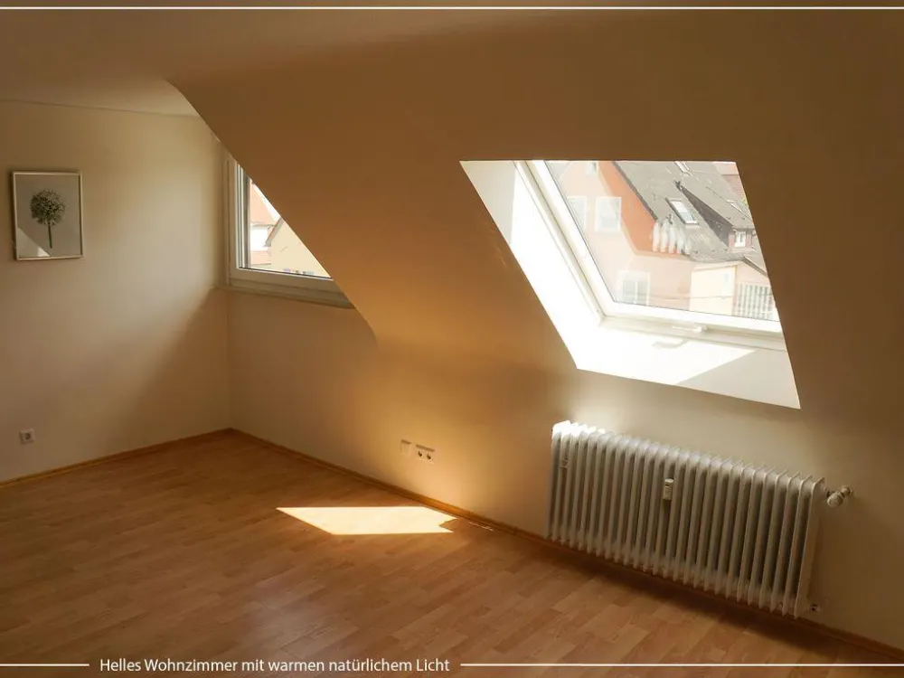 Gepflegte 3,5-Zimmer Dachgeschosswohnung in Stuttgart-Stammheim