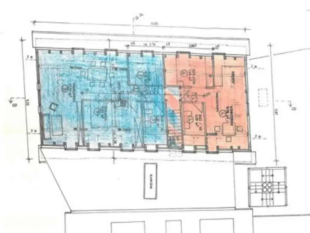 Nette kleine Dachgeschosswohnung in Kulturdenkmal