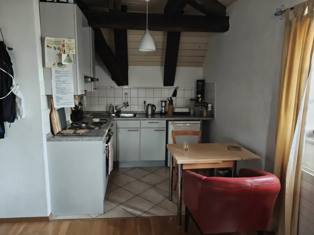 Nette kleine Dachgeschosswohnung in Kulturdenkmal
