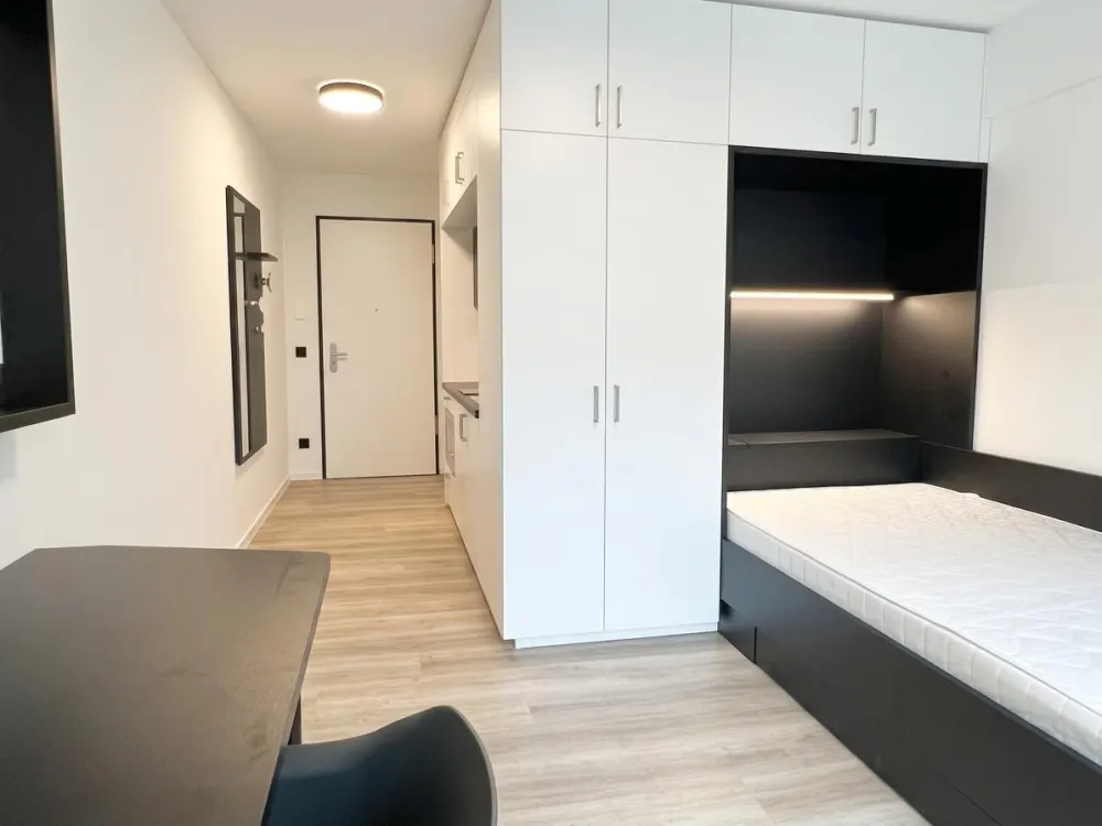 Voll möblierte Studentenwohnung mit Balkon zur Miete im COZY Hamburg - Wentzel Dr.