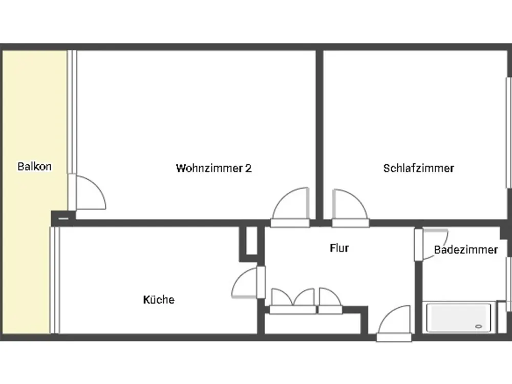2-Zimmer-Wohnung in Dortmund Scharnhorst