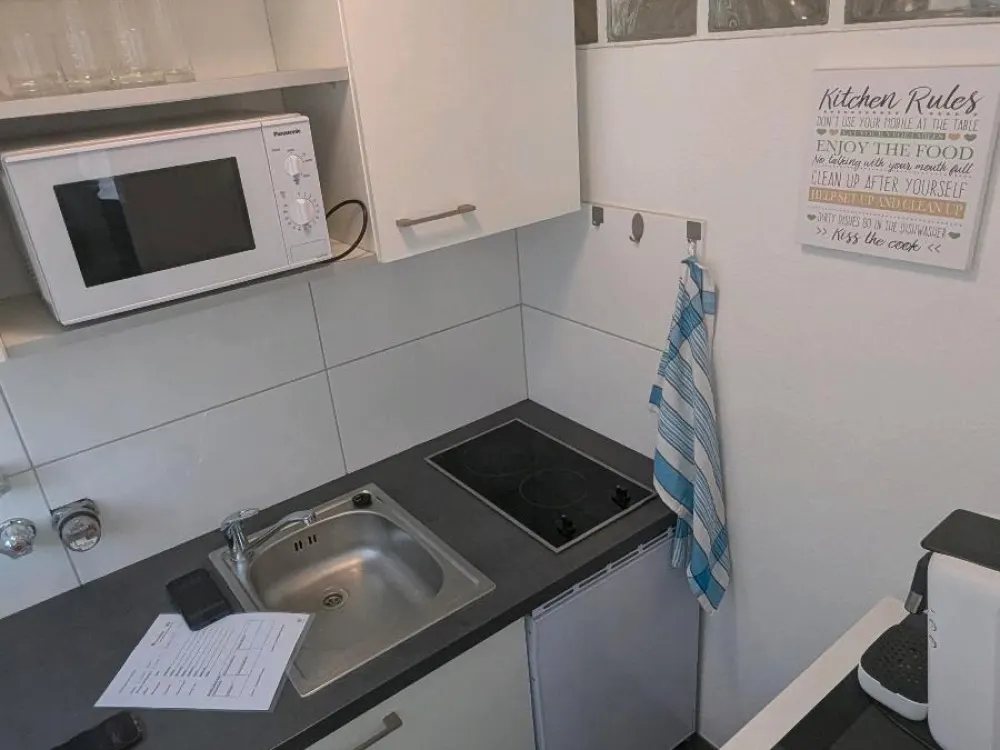1-room apartment 25sqm fully furnished from 01.10. Sachenhausen