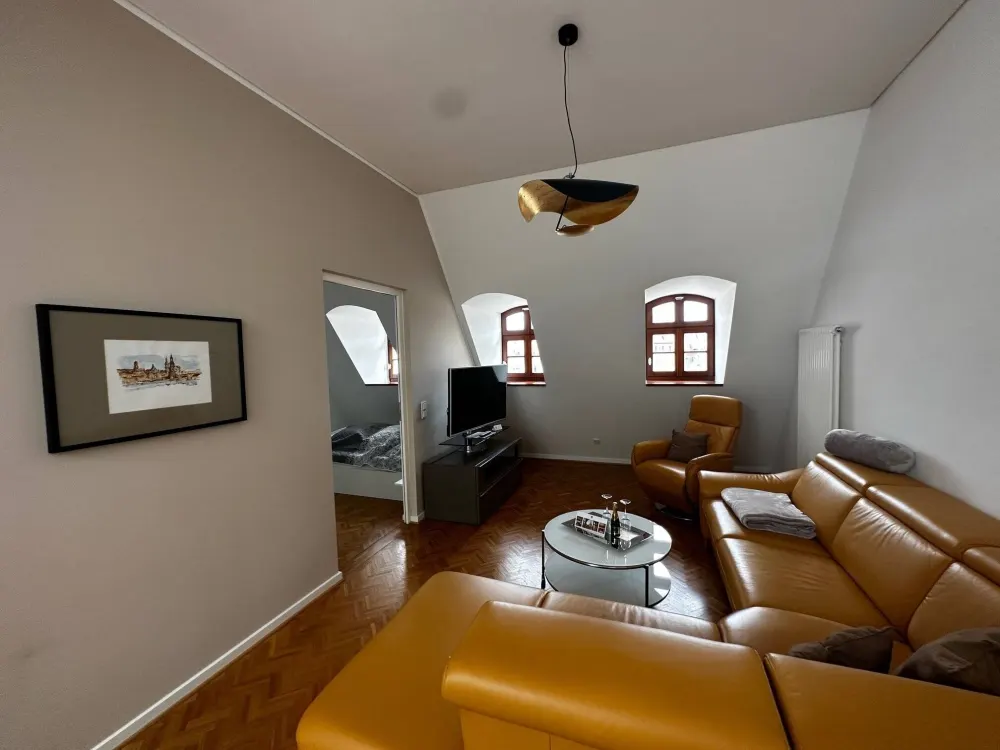 * exklusive und möblierte 2,5 Raumwohnung im Zentrum der Stadt mit Concierge u. Dachterrasse *