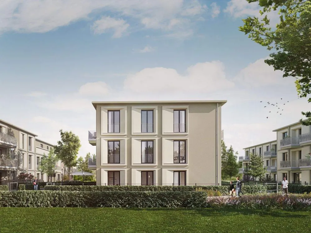 Erstbezug in München-Aubing: 2 Zimmer mit Loggia