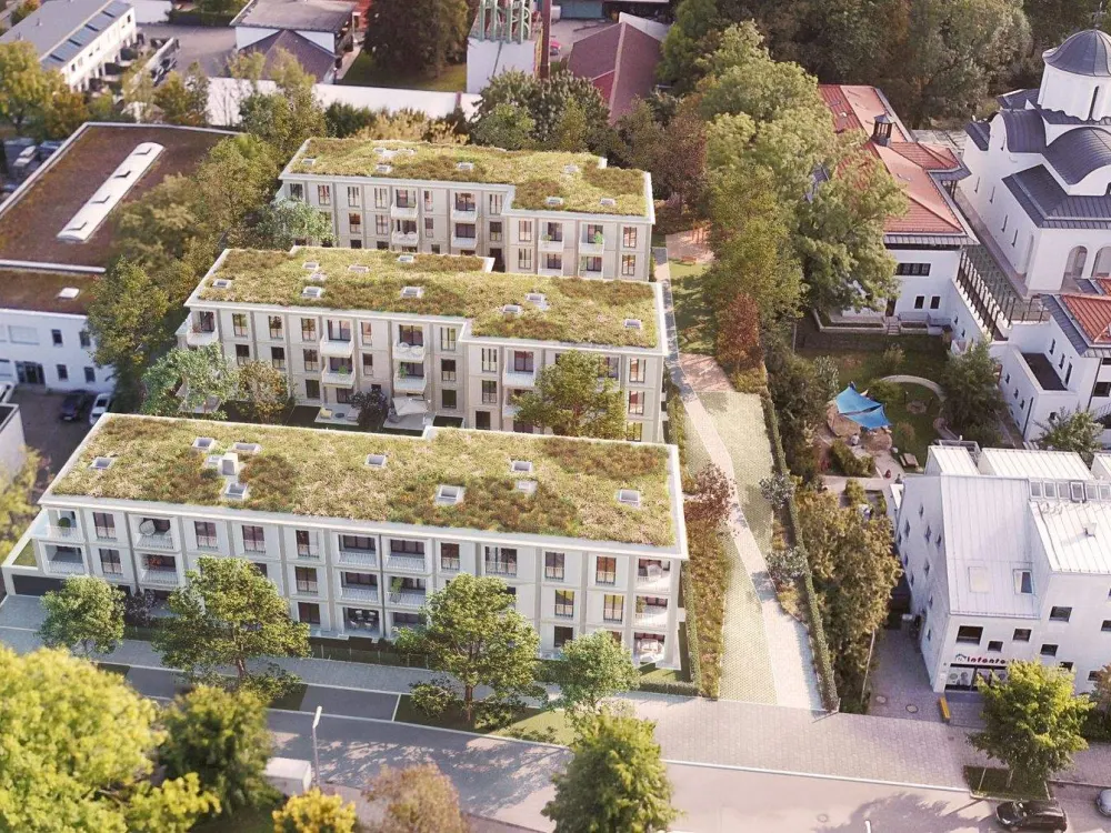 Erstbezug in München-Aubing: 2 Zimmer mit Loggia