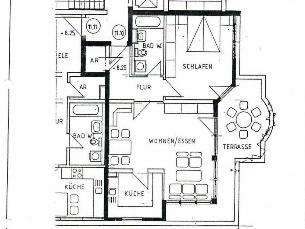 reserv bis 20.09.>>>>>2-Zi.-Wohnung, ca. 78,34m², Individueller Schnitt, das Beste....die Süd-Dachterrasse, Lift,