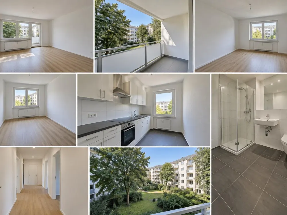Moderne 3-Zimmer-Wohnung mit Balkon in Köln