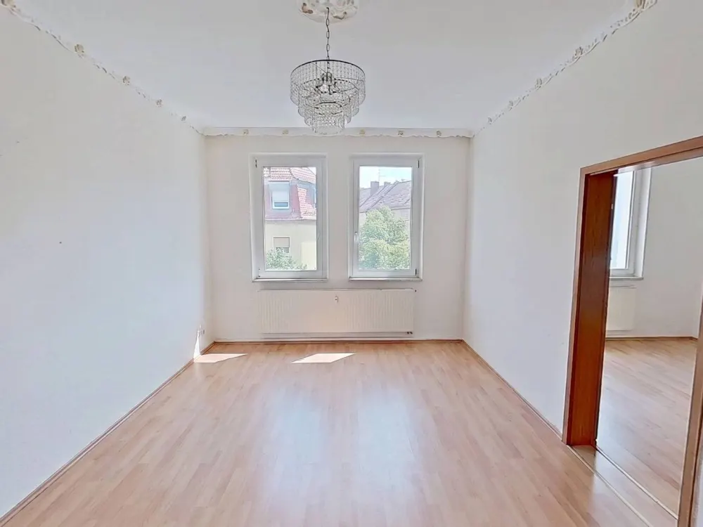 Schöne 3-Zimmer-Altbauwohnung mit Tageslichtbad in Gibitzenhof